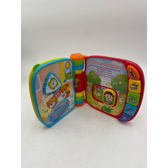 VTech Musical Rhymes Book Interactive Learning Toy Lights & Sounds For Kids - Picture 4 of 4